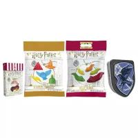 Конфеты Jelly Belly Гарри Поттера Bertie Bott's 35 гр. + Мармелад Magical Sweets 59 гр. + Мармелад Jelly Slugs 59 гр. + Конфеты Эмблема факультета Когтевран 28 гр. (4 шт.)