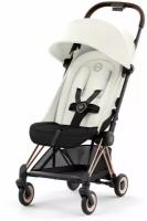 Прогулочная коляска Cybex Coya Off White (шасси Rosegold)