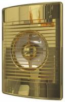 Вентилятор вытяжной 100мм DiCiTi STANDARD 5C, gold 20 Вт с обратным клапаном