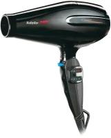 Фен BaByliss Pro Caruso, 2400 Вт, ионизация, 2 насадки, черный