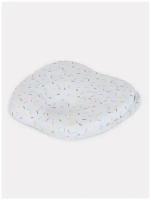 Подушка анатомическая Memory foam с рисунком Белый