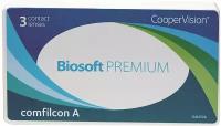 Контактные линзы Biosoft PREMIUM Sph.-04.00/14/8.6 3 шт