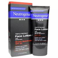 Neutrogena Men Лосьон для лица Face lotion Triple protect