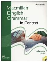 Macmillan English Grammar in Context. Advanced. Student's book with key +CD / Учебник / Vince Michael