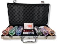 Набор для покера 300 фишек 11,5 г Premium / Покерный набор + сукно для покера в подарок / AZ Shop