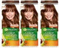 Garnier Стойкая крем-краска для волос Color Naturals, тон 6.34 Карамель, 110 мл, 3 шт