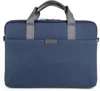 Чехол-сумка Uniq Stockholm Nylon Messenger bag для ноутбуков 16", цвет Синяя бездна (Abyss Blue) (STOCKHOLM(16)-ABSBLUE)