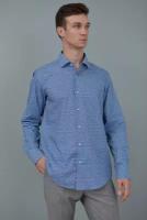 Мужская рубашка Dave Raball 000007-RF, размер 41 176-182, цвет синий