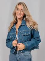 JE5089-2 Куртка джинсовая VITACCI 44-46 женский синий