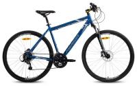 Комфортный велосипед Merida Crossway 10, год 2022, цвет Синий-Белый, ростовка 23