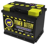 Автомобильный аккумулятор TYUMEN Battery Standart 60.0 Ач R+ EN550A (242х175х190)