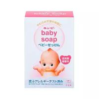 Детское туалетное мыло Kewpie, с натуральными сливками и скваланом, 90 гр