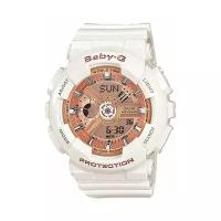 Наручные часы CASIO Baby-G BA-110-7A1, золотой, серый