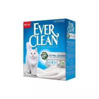 EVER CLEAN TOTAL COVER наполнитель комкующийся для туалета кошек с микрогранулами двойного действия (6 + 6 л)