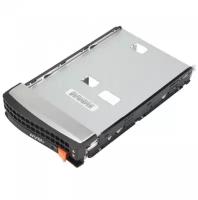 Supermicro MCP-220-00116-0B, gen-5 3.5-to-2.5 NVMe drive tray, Orange tab (for hotswap NVMe drive), RoHS/REACH