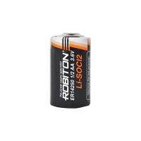 Батарейка ROBITON ER 14250-box 20 Lithium, 3.6 В, 1/2 AA, 1300 мАч, упаковка 20 шт