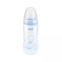 NUK First Choice Plus Baby Rose&Blue бутылочка 300 мл, с рождения