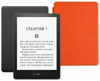 Электронная книга Amazon Kindle PaperWhite 2021 8Gb black Ad-Supported с обложкой ReaderONE