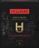 Чай черный Hillway English Breakfast в пакетиках, 200 г, 100 пак