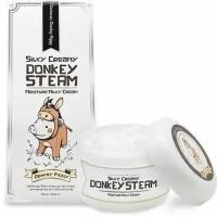 Elizavecca Silky Creamy Donkey Steam Moisture (100 г) Паровой увлажняющий крем с молоком ослиц