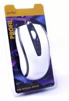 Мышь Perfeo PF-383-OP PROFIL White-Grey USB