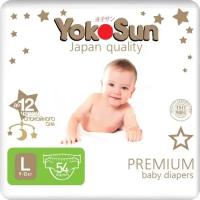 Подгузники Yokosun Premium L (9-13 кг) 54 шт