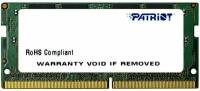Оперативная память 8Gb DDR4 2133MHz Patriot SO-DIMM (PSD48G213381S)