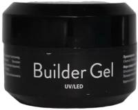 Гель для наращивания № 01 прозрачный Clear Builder Gel 15 гр Elpaza