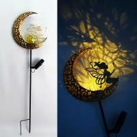 Декоративный светильник уличный в форме Луны/Кованые изделия