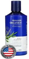 Avalon Organics, кондиционер для густоты волос, с биотином и В-комплексом, 397 г