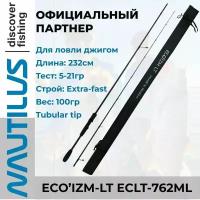 Спиннинг Nautilus Eco'izm-LT ECLT-762ML 232см 5-21гр