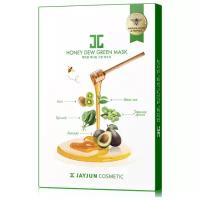 JAYJUN COSMETIC тканевая маска Honey Dew Green медовая успокаивающая