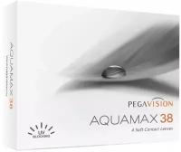 Контактные линзы Pegavision Aquamax 38, 4 шт