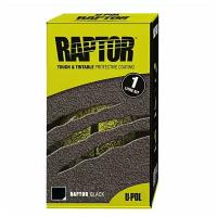 U-POL Защитное покрытие RAPTOR 3+1 черный (0,75л+0,25л)