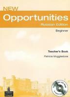 New Opportunities Beginners Teacher's Book with CD-ROM