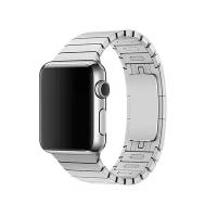 Ремешок металлический для Apple Watch series3/4/5, Devia Elegant Series Link Bracelet 38/40mm серебристый