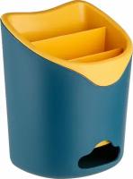 Подставка для столовых приборов PERFECTO LINEA сине-желтая (34-118167)
