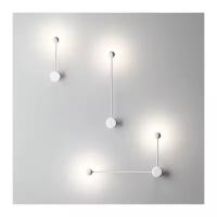 Настенный светильник светодиодный Loft Concept Vibia Pin Wall Light White