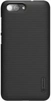 Накладка пластиковая Nillkin Frosted Shield для Asus Zenfone 4 Max Plus ZC550TL черная
