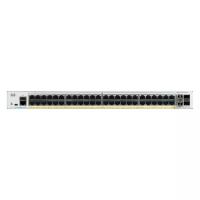 Catalyst 1000 48x 10/100/1000 RJ-45 ports PoE+, 4x 10Gb SFP+ uplinks, PoE+ 370W, C1000-48P-4X-L