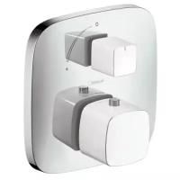 Смеситель и вентиль и термостат hansgrohe PuraVida 15775400 белый 155 мм 155 мм 2540 г хром