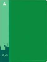 Папка-скоросшиватель Бюрократ -PZ07PGREEN, A4, цвет: зеленый