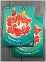 Super Minds 3 набор Students book + WorkBook + CD (first edition)