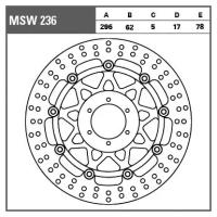 Тормозной диск MSW236