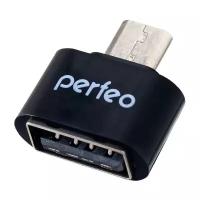 Переходник Perfeo USB with OTG (PF-VI-O003 Black) чёрный