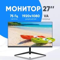 Монитор для ПК RageX R502-000, 27 дюймой, FullHD, VA, черный