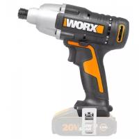 Винтоверт ударный аккумуляторный WORX WX291.9, 20В, без АКБ и ЗУ