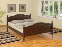 Деревянная кровать из массива сосны Герцог, 160х200 см (габариты 170х210 см)