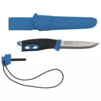 Нож Morakniv Spark Blue, нержавеющая сталь, цвет синий