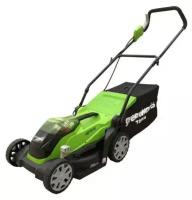 Газонокосилка аккумуляторная Greenworks G-max G40LM35K2 2501907UA